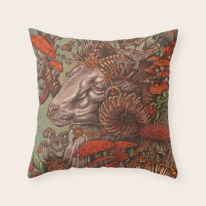 Krampus 2023 Throw Pillow Gallery Image 6