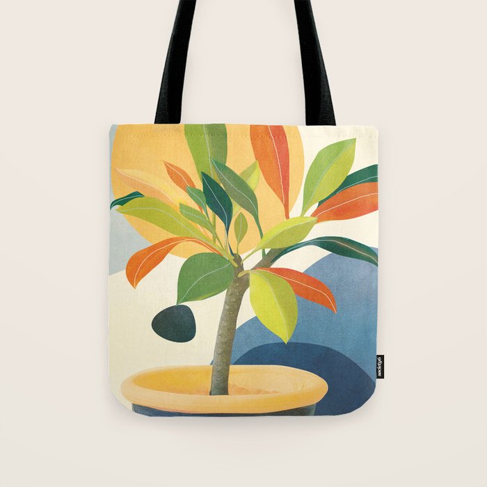 Colorful Branching Out 36 Tote Bag Gallery Image 1