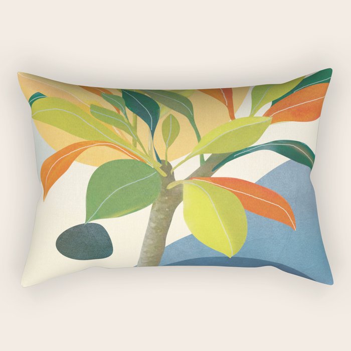 Colorful Branching Out 36 Rectangular Pillow Gallery Image 1