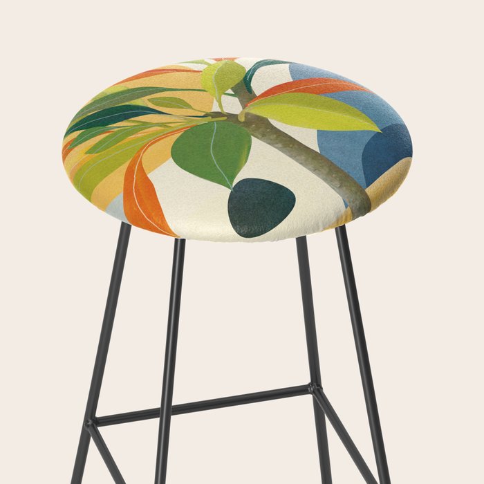 Colorful Branching Out 36 Stool Gallery Image 2