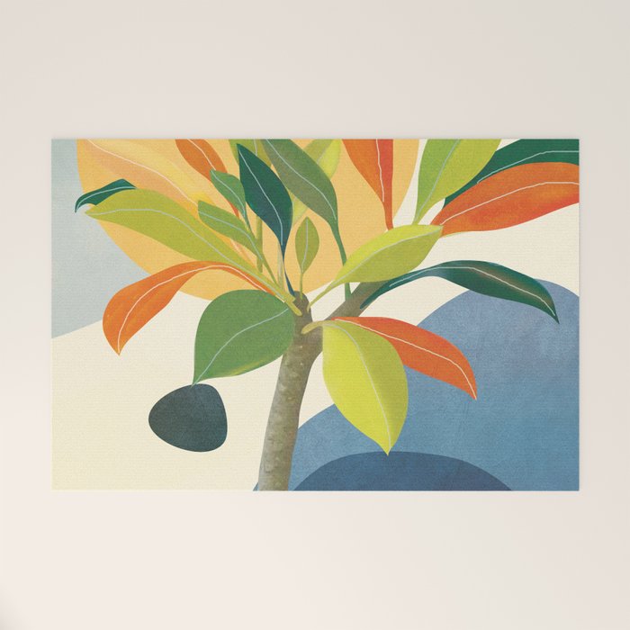 Colorful Branching Out 36 Welcome Mat Gallery Image 1
