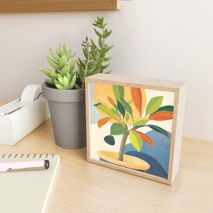 Colorful Branching Out 36 Mini Art Print Gallery Image 2