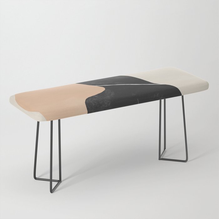 Minimal Abstract Art Nude Woman Bench Gallery Image 1