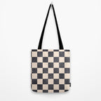 CHECKER - 001 - Graphite Tote Bag Gallery Image 2