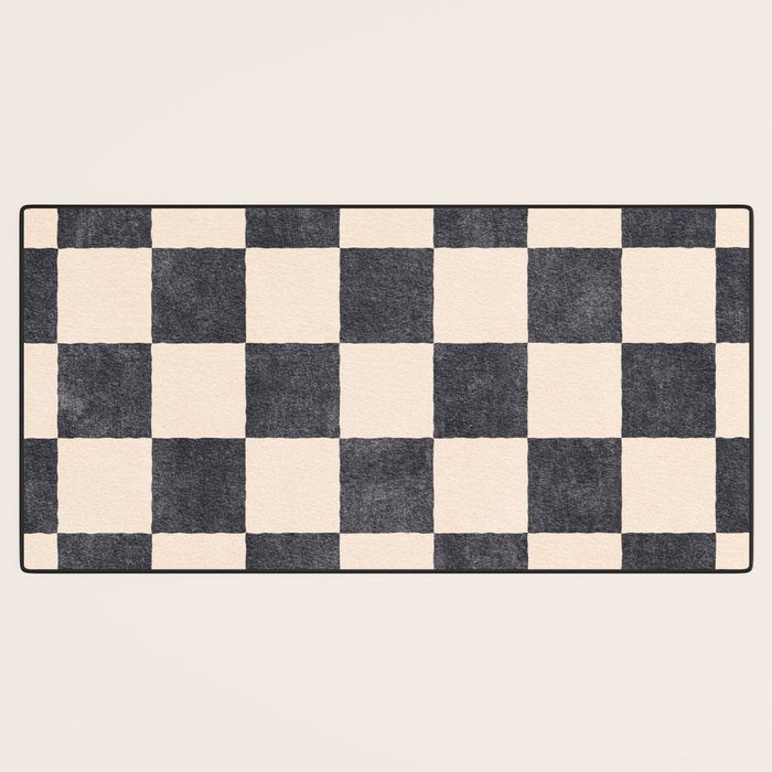 CHECKER - 001 - Graphite Desk Mat Gallery Image 3