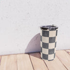 CHECKER - 001 - Graphite Travel Mug Gallery Image 4