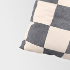 CHECKER - 001 - Graphite Pillow Sham Gallery Image 4