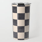 CHECKER - 001 - Graphite Travel Mug Gallery Image 1
