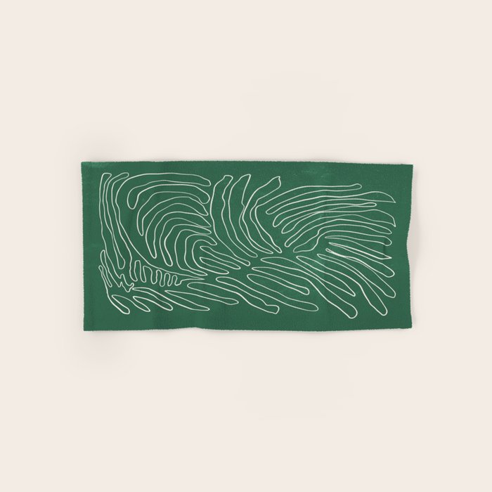 Seagrass: Matisse Mid-Century Edition Bath Towel Gallery Image 1