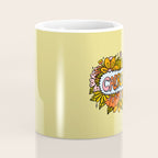 Capricorn Flowers Coffee Mug Gallery Image 4