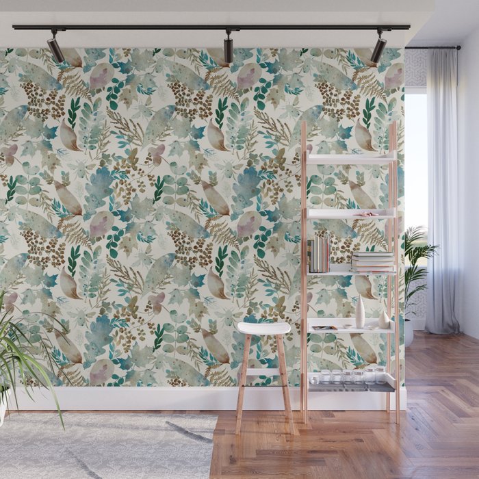 Autumn Botanical Bliss  Wall Mural Gallery Image 1