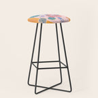 Sweet Strawberry Plant Friends in Peach & Orange Stool Gallery Image 1