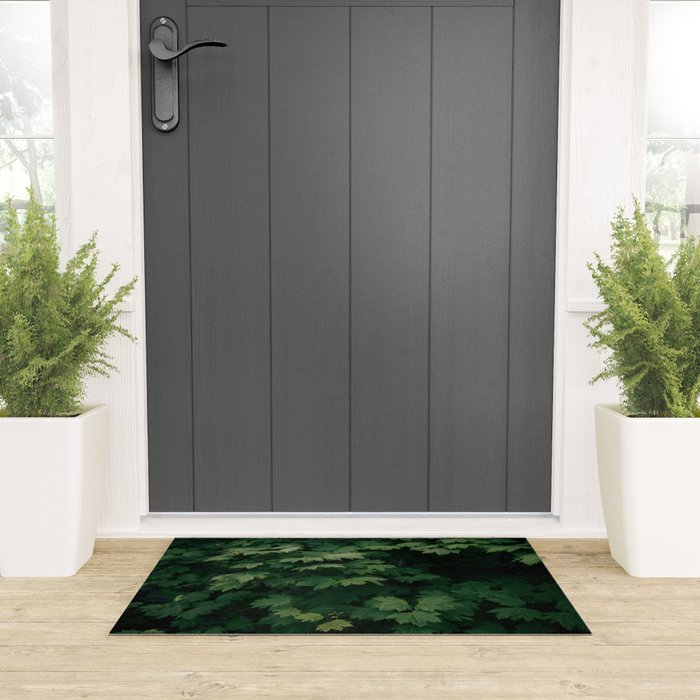 Some Greenery III Welcome Mat Gallery Image 3