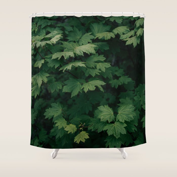 Some Greenery III Shower Curtain Gallery Image 1