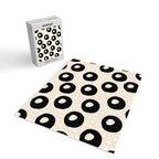 Black and Almond Cream Quark Dots Contemporary Modern Pattern Jigsaw Puzzle Gallery Image 2