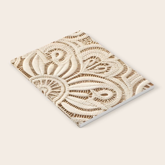 Boho Chic Macrame Mandala Notebook Gallery Image 2