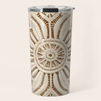 Boho Chic Macrame Mandala Travel Mug Gallery Image 1