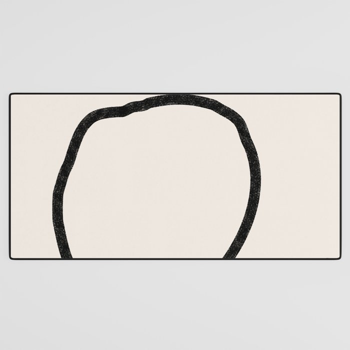 Abstract Stones, Minimalist Art Desk Mat Gallery Image 3