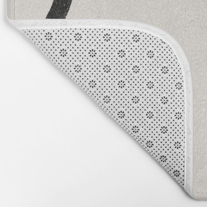 Abstract Stones, Minimalist Art Bath Mat Gallery Image 2
