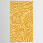 Strokes 02: Tulip Yellow Edition  Tablecloth Gallery Image 2
