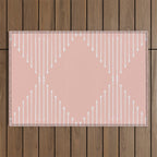 Geo (Blush) Outdoor Rug Gallery Image 1