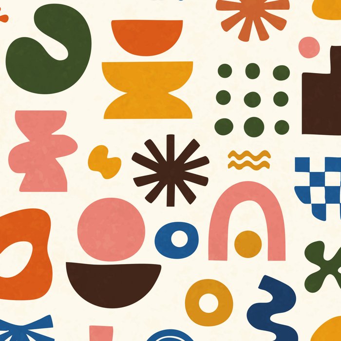 Playful Modernist Mosaic Coffee Mug Gallery Image 2