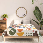 Playful Modernist Mosaic Comforter Gallery Image 3