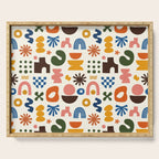 Playful Modernist Mosaic Serving Tray Gallery Image 1