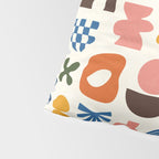 Playful Modernist Mosaic Pillow Sham Gallery Image 4