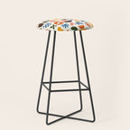 Playful Modernist Mosaic Stool Gallery Image 1