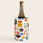Playful Modernist Mosaic Wine Chiller Gallery Image 1