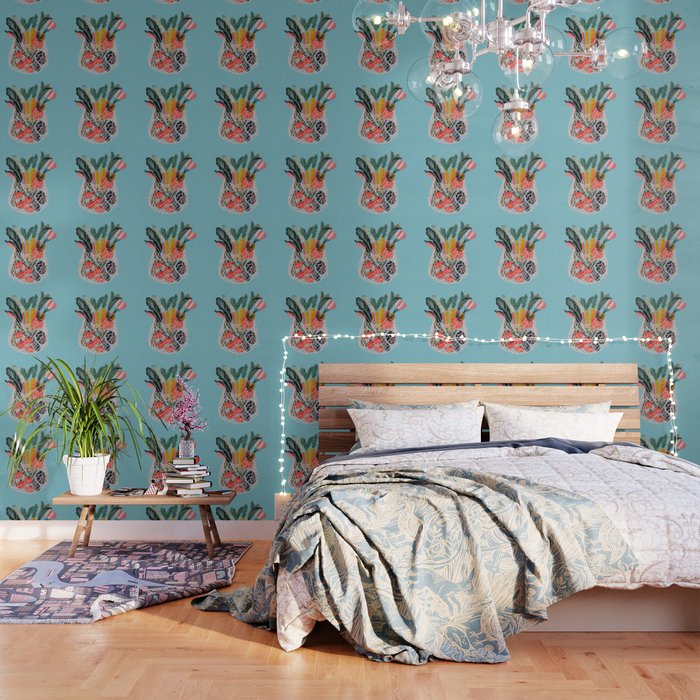 Market Morning Wallpaper Gallery Image 1