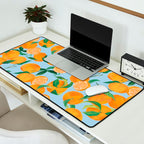 Fresh Tangerine Desk Mat Gallery Image 2