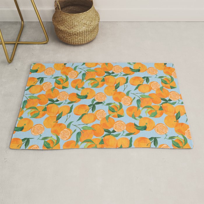 Fresh Tangerine Rug Gallery Image 1