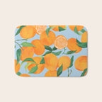 Fresh Tangerine Bath Mat Gallery Image 1