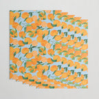 Fresh Tangerine Wrapping Paper Gallery Image 3