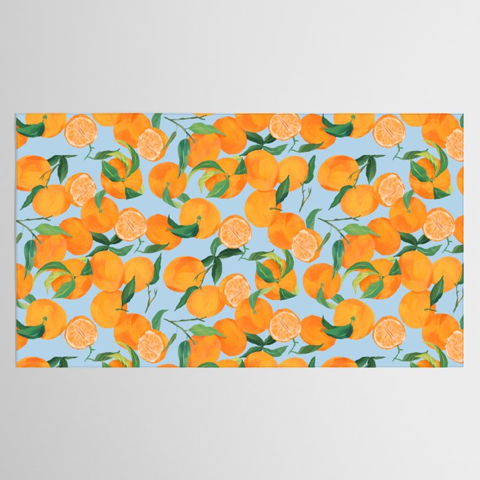 Fresh Tangerine Tablecloth Gallery Image 2