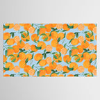 Fresh Tangerine Tablecloth Gallery Image 2