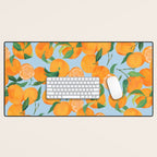 Fresh Tangerine Desk Mat Gallery Image 1