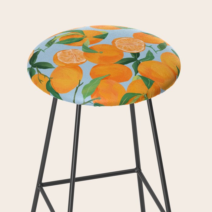 Fresh Tangerine Stool Gallery Image 2