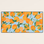 Fresh Tangerine Desk Mat Gallery Image 3