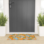 Fresh Tangerine Welcome Mat Gallery Image 3