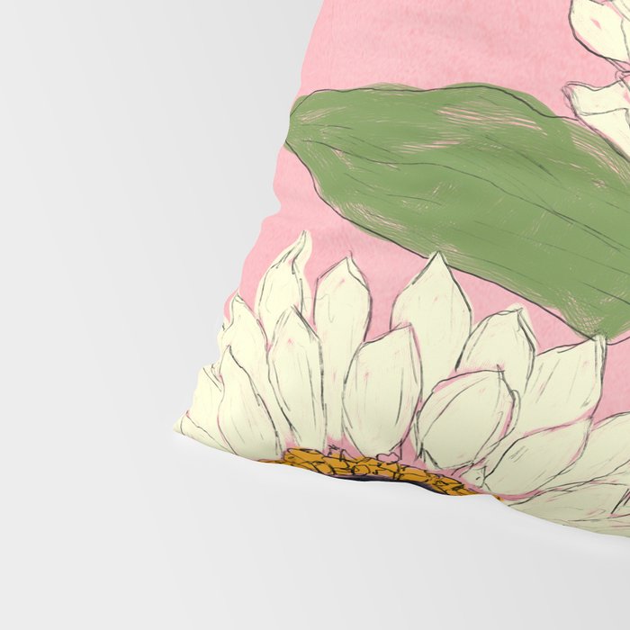 Sunflower Pink Sami Pillow Sham Gallery Image 4