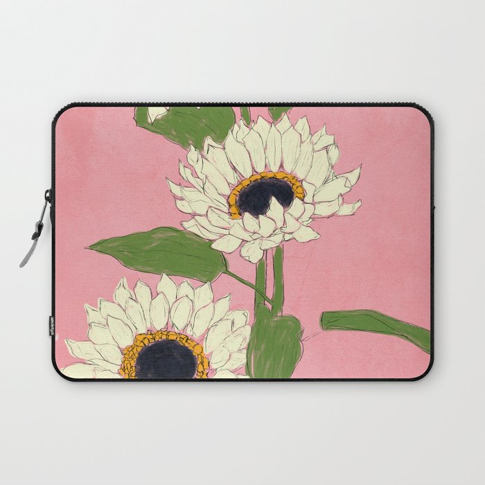 Sunflower Pink Sami Laptop Sleeve Gallery Image 1