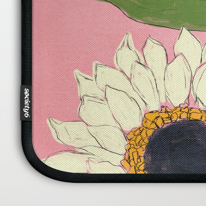 Sunflower Pink Sami Laptop Sleeve Gallery Image 3