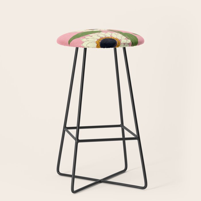 Sunflower Pink Sami Stool Gallery Image 1