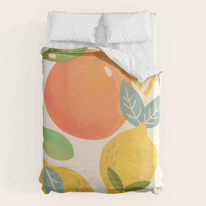 Citrus Fruits Duvet Cover Gallery Image 1