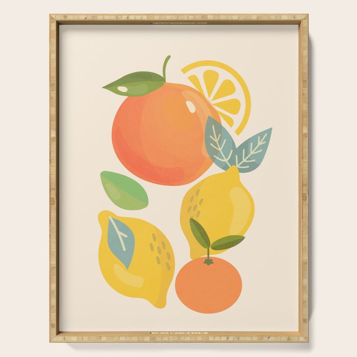 Citrus Fruits Serving Tray Gallery Image 1
