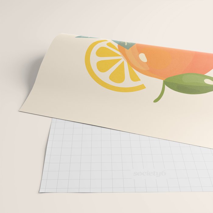 Citrus Fruits Wrapping Paper Gallery Image 2