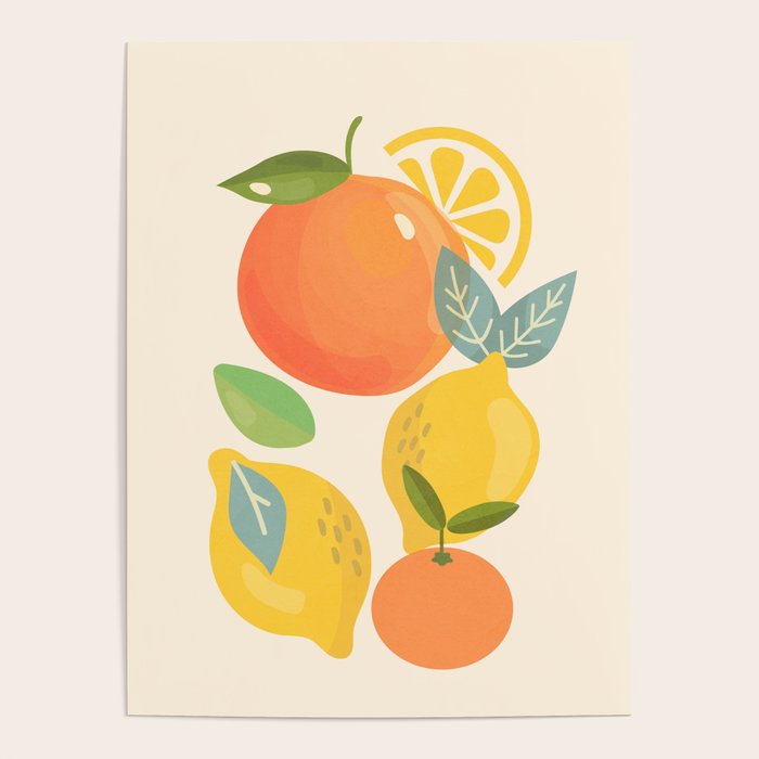 Citrus Fruits Poster Gallery Image 1